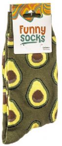 CALCETINES ALGODN TALLA UNICA ADULTO AGUACATE