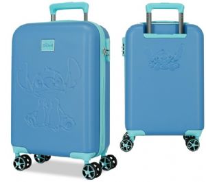 MALETA-CABINA-ABS-55-CM-4-RUEDAS-STITCH-AZUL-36X55X20-CM