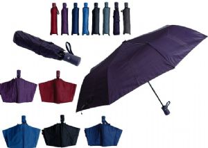 PARAGUAS PEGABLE 60 CM AUTOMATICO COLORES SURTIDOS