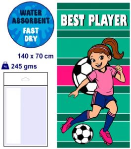 TOALLA-SECARAPIDO-70X140-CM-245-G-FUTBOLISTA-CHICA