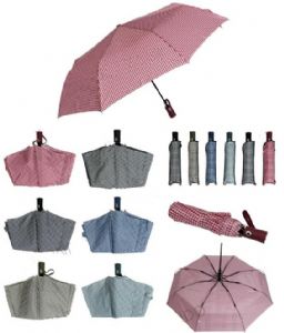 PARAGUAS-PLEGABLE-ESTAMPADO-VICHY-COLORES-SURTIDOS-60-CM