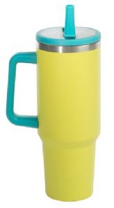 TAZA TERMICA ACERO INOX DOBLE CAPA 1,2L CON TAPA FLUOR LIMA 26,3X9,8 CM