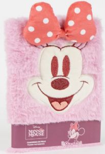 CUADERNO-PELUCHE-MINNIE-MOUSE-16X24X3,5-CM CUADERNO-PELUCHE-MINNIE-MOUSE-16X24X3,5-CM