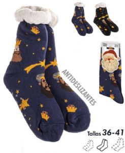 CALCETINES-NAVIDAD-BORREGUITO-ANTIDESLIZANTE-TALLA-36-41-REYES-MAGOS CALCETINES-NAVIDAD-BORREGUITO-ANTIDESLIZANTE-TALLA-36-41-REYES-MAGOS