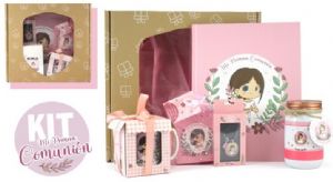 MI-PRIMERA-COMUNION-BOX-HUCHA-LLAVERO-TAZA-LIBRETA-ALBUM-35X33X11-CM-NINYA
