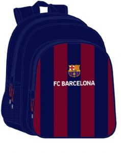 MOCHILA-JUNIOR-ADAPT.CARRO-F.C.BARCELONA-32X12X38-CM