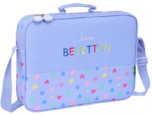 CARTERA-EXTRAESCOLARES-BENETTON-LILA-38X28X6-CM CARTERA-EXTRAESCOLARES-BENETTON-LILA-38X28X6-CM