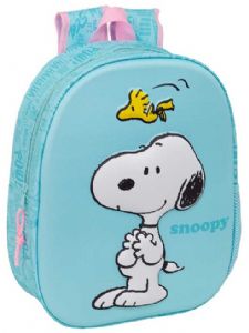 MOCHILA-DISNEY-3D-27X10X33-CM-SNOOPY