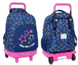 MOCHILA-GDE-C-RUEDAS-EXTRAIBLE-SAFTA-ESTRELLAS MOCHILA-GDE-C-RUEDAS-EXTRAIBLE-SAFTA-ESTRELLAS