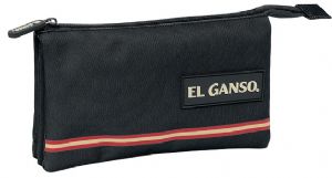 PORTATODO-TRIPLE-EL-GANSO-BASICS-NEGRO-22X3X12-CM PORTATODO-TRIPLE-EL-GANSO-BASICS-NEGRO-22X3X12-CM