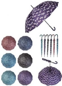 PARAGUAS-LARGO-65-CM-PERROS-COLORES-SURTIDOS-ANTIVIENTO PARAGUAS-LARGO-65-CM-PERROS-COLORES-SURTIDOS-ANTIVIENTO