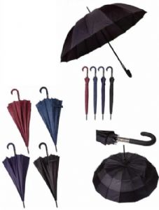 PARAGUAS-LARGO-68-CM-COLORES-SURTIDOS-ANTIVIENTO PARAGUAS-LARGO-68-CM-COLORES-SURTIDOS-ANTIVIENTO