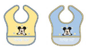 PACK-2-BABEROS-36X23,5-CM-MICKEY-MOUSE-COLORES-SURTIDOS PACK-2-BABEROS-36X23,5-CM-MICKEY-MOUSE-COLORES-SURTIDOS