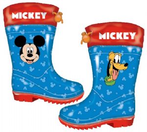 BOTAS-PVC-TEXTIL-TALLA-22-30-CIERRE-TEXTIL-MICKEY-MOUSE BOTAS-PVC-TEXTIL-TALLA-22-30-CIERRE-TEXTIL-MICKEY-MOUSE