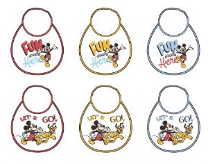 PACK-6-BABEROS-18X18-CM-76-ALG-MICKEY-REF-YE09005