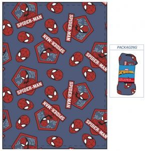 MANTA CORALINA 100X140 CM DISNEY SPIDERMAN