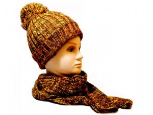 SET-INVIERNO-JUVENIL-LANA-GORRO-FORRO-BORREGUITO-C-POMPON-BUFANDA-COLORES