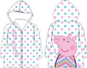 IMPERMEABLE-PVC-TALLA-4-Y-6-ANYOS-LUNARES-PEPPA-PIG