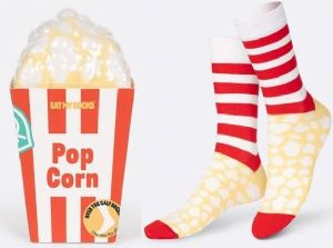 CALCETINES ADULTO ALGODN TALLA UNICA UNISEX POP CORN