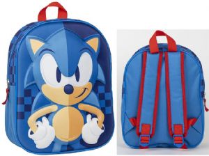 MOCHILA-INFANTIL-3D-SONIC-25X31X10-CM