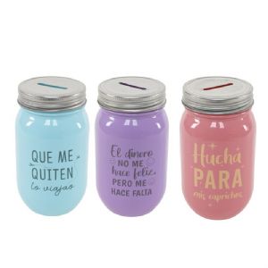 HUCHA-DE-CRISTAL-FRASES-8,5X8,5X13,5-CM-SURTIDAS