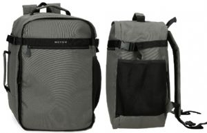 MOCHILA ADAPT VIAJE CABINA 40X30X20 CM POLIESTER CAQUI