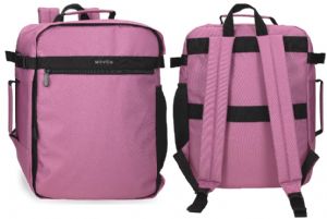 MOCHILA ADAPT VIAJE CABINA 40X30X20 CM POLIESTER FRAMBUESA
