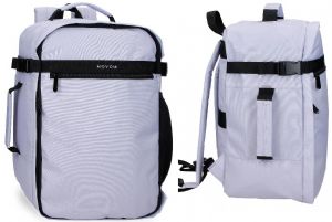 MOCHILA ADAPT VIAJE CABINA 40X30X20 CM POLIESTER LILA
