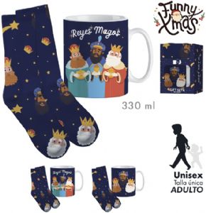 TAZA-330-ML-CON-CALCETIN-ADULTO-EN-CAJA-REGALO-REYES-MAGOS
