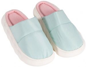 ZAPATILLA-DE-CASA-TALLA-36-41-VERDE-AGUA-CON-SUELA-GORDA