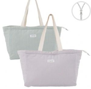 BOLSO-VICHY-PASTEL-CON-CREMALLERA-55X18,5X28,5-CM BOLSO-VICHY-PASTEL-CON-CREMALLERA-55X18,5X28,5-CM