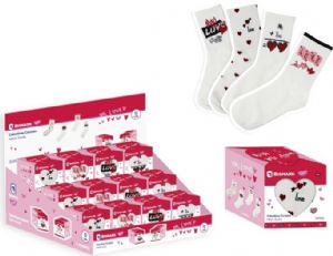 LOVE-CALCETINES-BLANCOS-CON-CAJA-SURTIDOS-TALLA-38-42