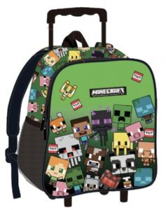 TROLLEY-PEQUENYO-3D-MINECRAFT-CHARACTERS-32X26X11-CM