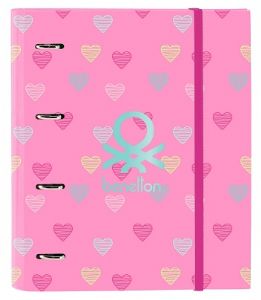 BENETTON-HEART-CARPETA-4-ANI-C-RECAMBIO-27X3,5X32-CM