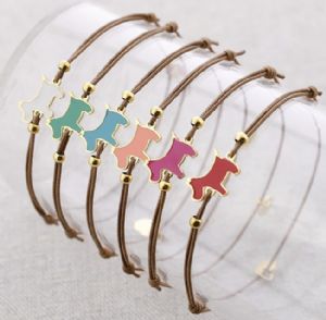 PULSERA-ELASTICA-ACERO-PERRITO-ESMALTE-COLORES-MOD-51826 PULSERA-ELASTICA-ACERO-PERRITO-ESMALTE-COLORES-MOD-51826