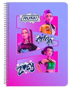 K-POP-ARTIST-LIBRETA-80-H-TAPAS-DURAS-15,5X1X22-CM