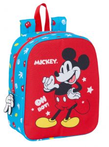 MOCHILA-GUARDERIA-ADAPT.CARRO-INTERCAMBI-MICKEY-MOUSE-