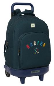 MOCHILA-GDE.-C-RUEDAS-COMPACT-EXTRAIBLE-HARPER-y-NEYER-33X45X22-CM