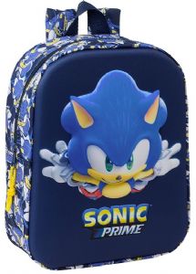 MOCHILA-GUARDERIA-3D-DISNEY-27X22X10-CM-SONIC-CITY