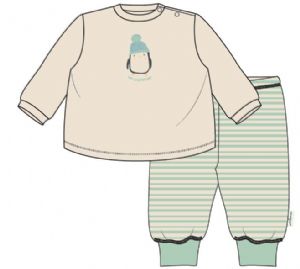 WATERLEMON-PIJAMA-BEBE-TALLA-9-36-MESES-REF-6154-UNISEX