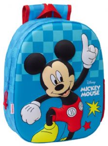 MOCHILA-3D-DISNEY-33X27X10-CM-MICKEY-MOUSE MOCHILA-3D-DISNEY-33X27X10-CM-MICKEY-MOUSE