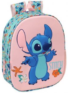 MOCHILA-DISNEY-3D-27X10X33-CM-STITCH-ROSA