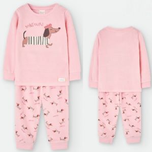 WATERLEMON-PIJAMA-INFANTIL-TALLA-2-6-ANYOS-REF-6412A-ROSA