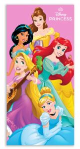TOALLA-PLAYA-DISNEY-70X140-CM-MICROFIBRA-PRINCESS TOALLA-PLAYA-DISNEY-70X140-CM-MICROFIBRA-PRINCESS