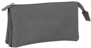 PORTATODO-TRIPLE-KAPPA-BASICS-GRIS-22X3X12-CM