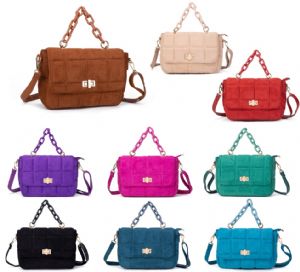 BOLSO-COLORES-SURTIDOS-ASA-CADENA-27X18X11-CM BOLSO-COLORES-SURTIDOS-ASA-CADENA-27X18X11-CM