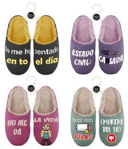 GLOKO-ZAPATILLAS-DE-CASA-TALLA-36-41-FRASES-SURTIDAS