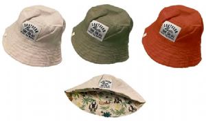 GORRO-PESCADOR-INFANTIL-50-54-COLORES-SURTIDOS-100-ALGODON