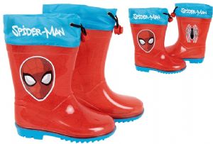 BOTAS-DE-AGUA-INFANTIL-PVC-TALLA-24-32-SPIDERMAN