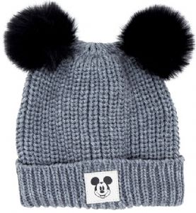 GORRO-DE-PUNTO-CON-2-POMPONES-56-58--8-ANYOS-MICKEY-MOUSE